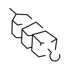 beef meat vector icon