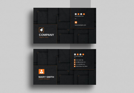 Company Business Card Design