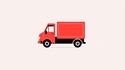 vector illustration of a truck