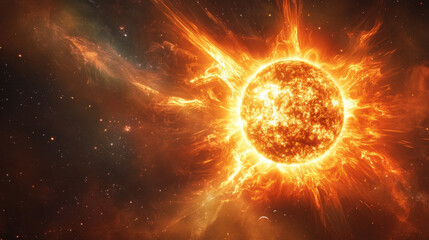 Obraz premium planet in space