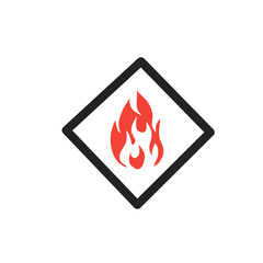 danger fire icon