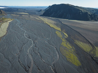 textures and colors in south iceland