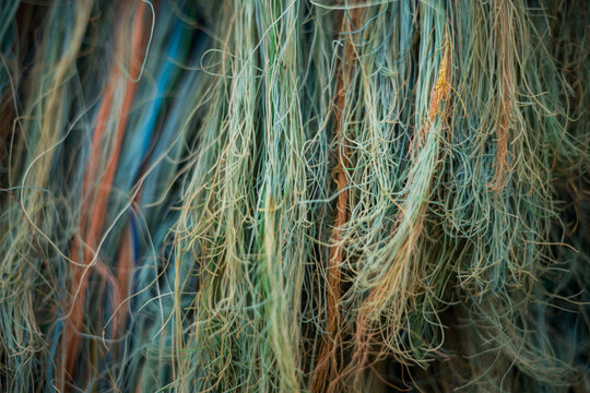 Fishing Net Torn At The Ends
