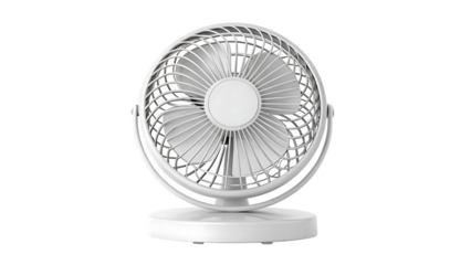 Small Generic Desk Fan transparent background