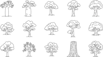 set of trees