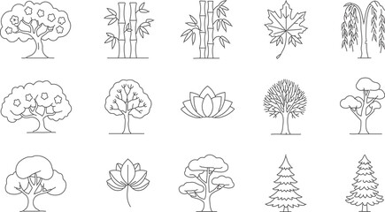 set of trees