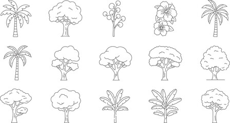 set of trees