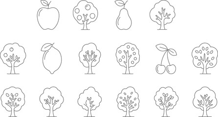 fruit trees icon