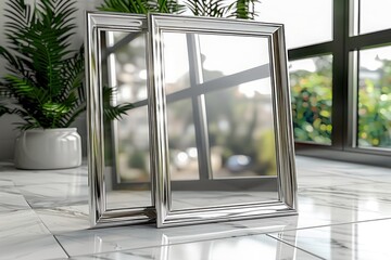 Subtle Reflections or Shadows Beneath Objects in Soft Ambient Lighting