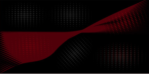 Futuristic point wave of particles. Visualization of sound waves. Technology or science banner. Abstract digital 3D wave. Vector illustration.