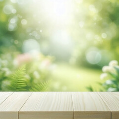 야외 보케 배경