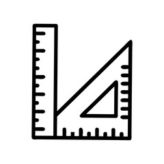 Measuring tool with inch and centimeter markings ruler instrument