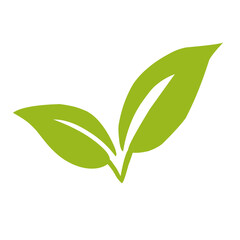 green leaf vector