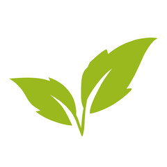 green leaf vector