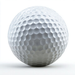 white golf ball. Generative AI