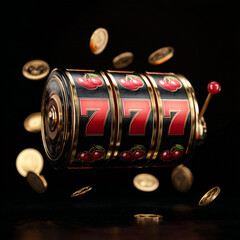 casino slot machine. Generative AI