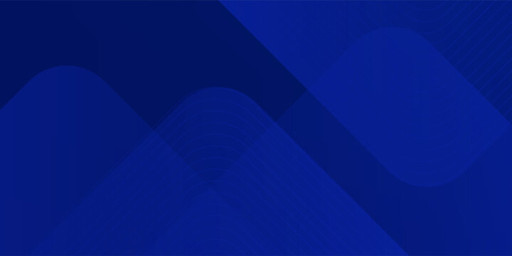 Abstract blue background. Modern simple blue geometric design. Minimal shapes. Suit for booklet, brochure, banner, poster, website, flyer, cover, corporate, backdrop. Vector illustration