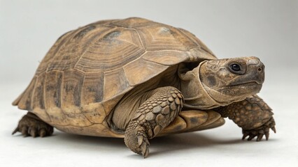 Obraz premium Gopher Tortoise on studio background