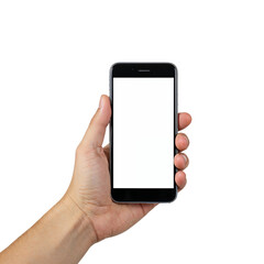 Modern house with solar panels on the roof and a wooden garage door isolated on transparent background