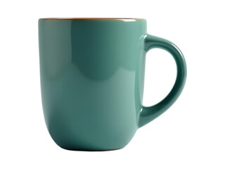 Elegant Teal Ceramic Coffee Mug Perfect for Everyday Use