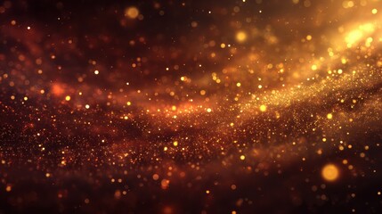 Obraz premium golden bokeh background