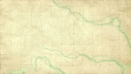 Ancient Cartographic Chart: Explore a timeless map of the uncharted territory, this evocative image presents a vintage topographic layout.