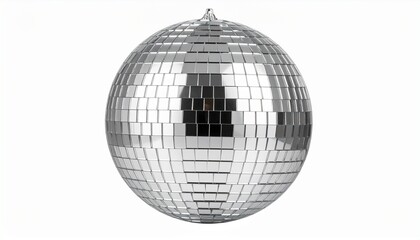 disco ball isolated on white background