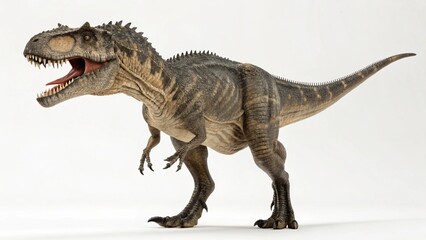 Naklejka premium Gorgosaurus on studio background