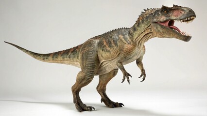 Fototapeta premium Gorgosaurus on studio background