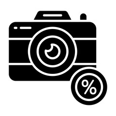 Premium download icon of camera discount