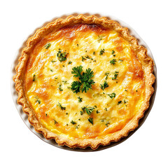 Quiche Lorraine with Bacon and Cheese