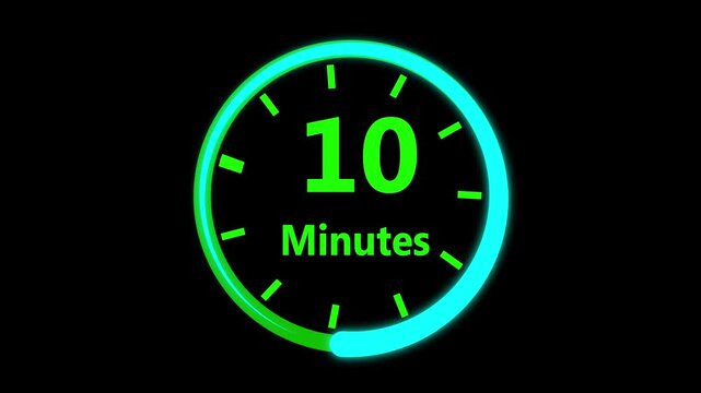 Modern Digital Clock   Count up  0 + 20 Minutes. Bright Count up Clock Display &ndash; 20 Minutes. 