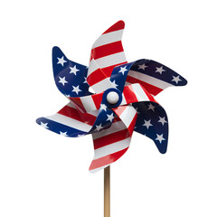 Patriotic Pinwheel: Celebrate Independence Day