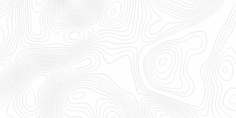 Abstract topography pattern seamless lines sea map modern design white background. Abstract digital topographic contour map concept space geometric strip grid line. Natural discovery of maps.	
