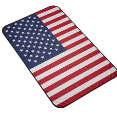 Obraz premium American Flag: Rectangular Design, Stars and Stripes