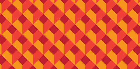 Illustration decoration colorful seamless material pattern square design.	