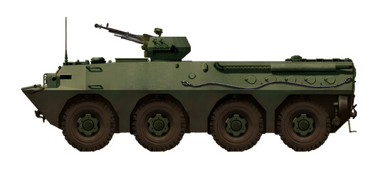 Perun APC (Concept of a new armored personnel carrier for the Croatian army, with a 12.7mm machine gun)
