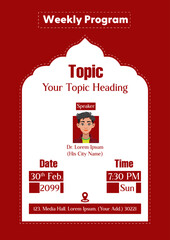 Weekly Program Tamplate