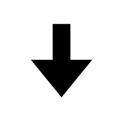 Download Arrow Icon Vector with Flat and Clean Isolated Style