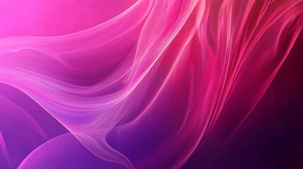 Pink Purple Abstract Swirl Flow.