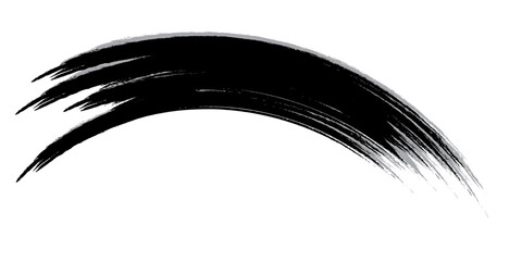 Brush strokes templates, vector grunge paintbrush. modern