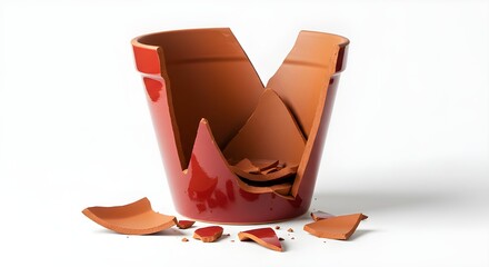 Broken pot.