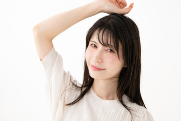 Naklejka premium ミドル女性のビューティーイメージ