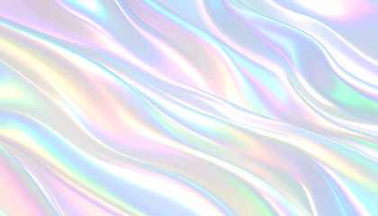 abstract rainbow or holographic background with colorful waves