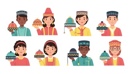 People Holding Hat