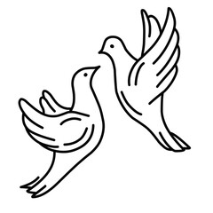 cinderella fairytale Vector Line