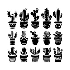 Silhouette design elements for design universal template, simple template design isolated on white background.
