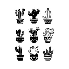 Silhouette design elements for design universal template, simple template design isolated on white background.
