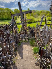 Berg der Kreuze in Litauen