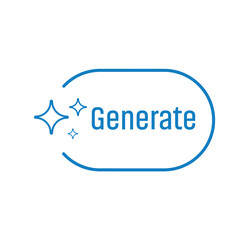 ai generated icon on white background	